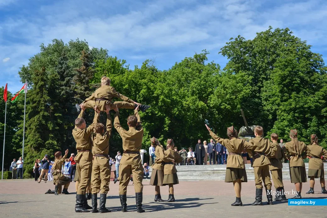 29.06.2019. Митинг, посвященный 75-й годовщине освобождения города Бобруйска от немецко-фашистских