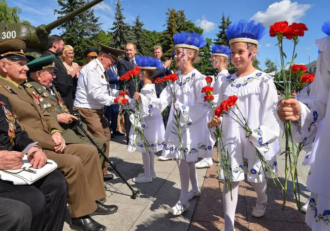 Митинг в честь 75-летия освобождения Бобруйска