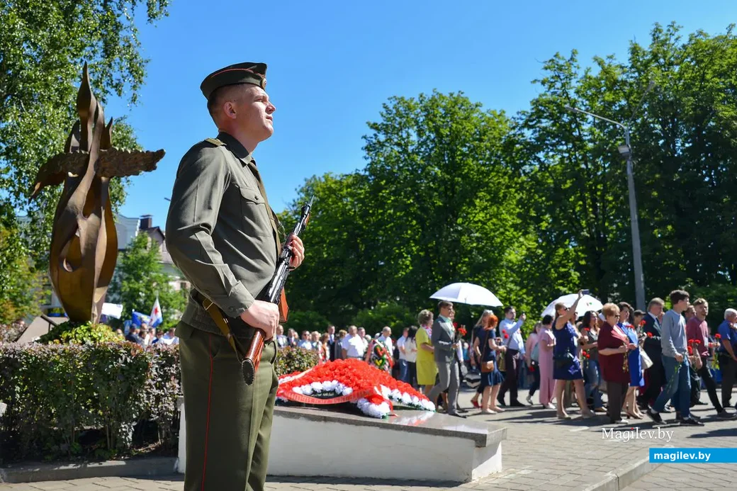 29.06.2019. Митинг, посвященный 75-й годовщине освобождения города Бобруйска от немецко-фашистских