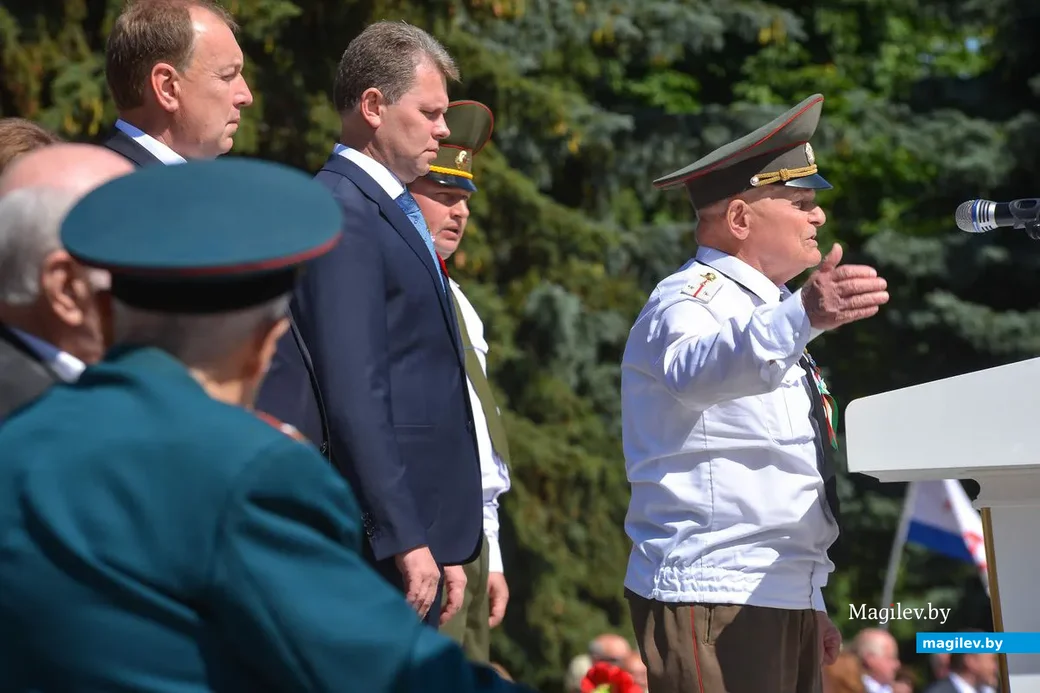 29.06.2019. Митинг, посвященный 75-й годовщине освобождения города Бобруйска от немецко-фашистских