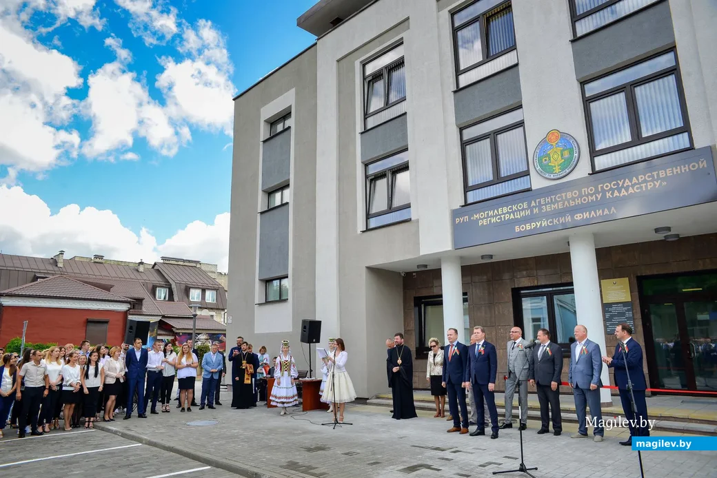 29.06.2019. Торжественное открытие здания Бобруйского филиала РУП «Могилевское агентство по