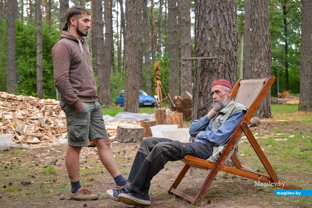 31.07.2019. XVI Международный пленэр по керамике "Арт-Жыжаль". Художник-керамист из Могилева Антон