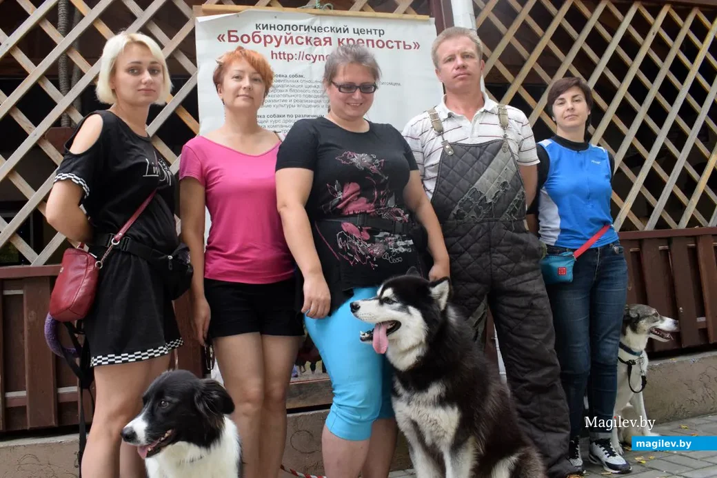 25.08.2019. Кинологи центра «Бобруйская крепость». Благотворительная акция «Бездомный – не