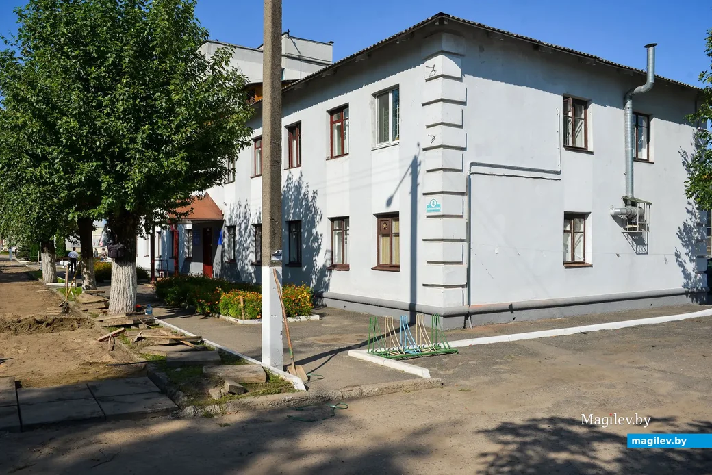 23.08.2019. Поликлиника №4 на улице Новошоссейной. Фото Александра Чугуева.