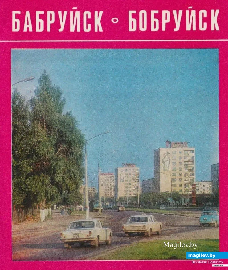 Так выглядит обложка книги «Бобруйск» 1978 года выпуска. 