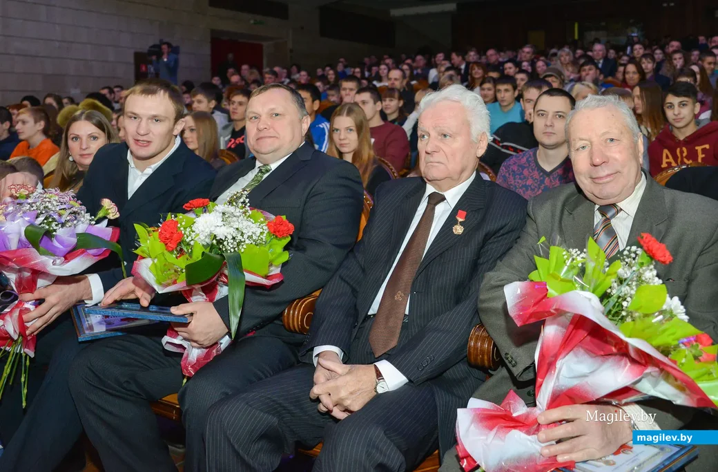 30.12.2014, Бобруйск. Вечер-чествование десяти лучших спортсменов и их тренеров по итогам 2014 года.