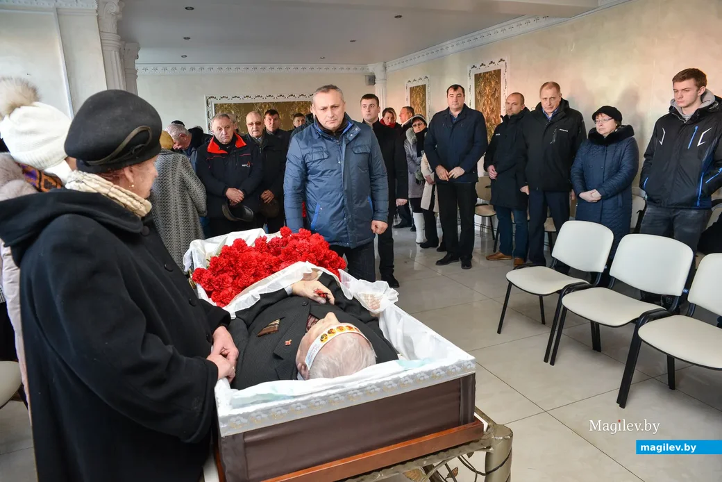 22.11.2019. Прощание с Заслуженным тренером БССР, кавалером ордена Трудового Красного знамени,
