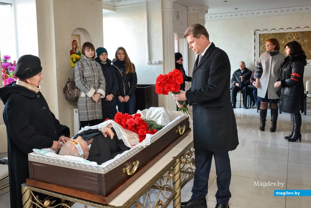 22.11.2019. Прощание с Заслуженным тренером БССР, кавалером ордена Трудового Красного знамени,
