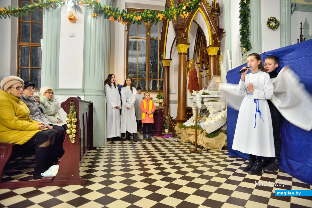 24.12.2019. Детское Рождественское представление в костеле Непорочного Зачатия Пресвятой Девы