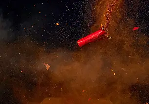 За 1 января в Беларуси произошли 9 случаев травмирования пиротехникой