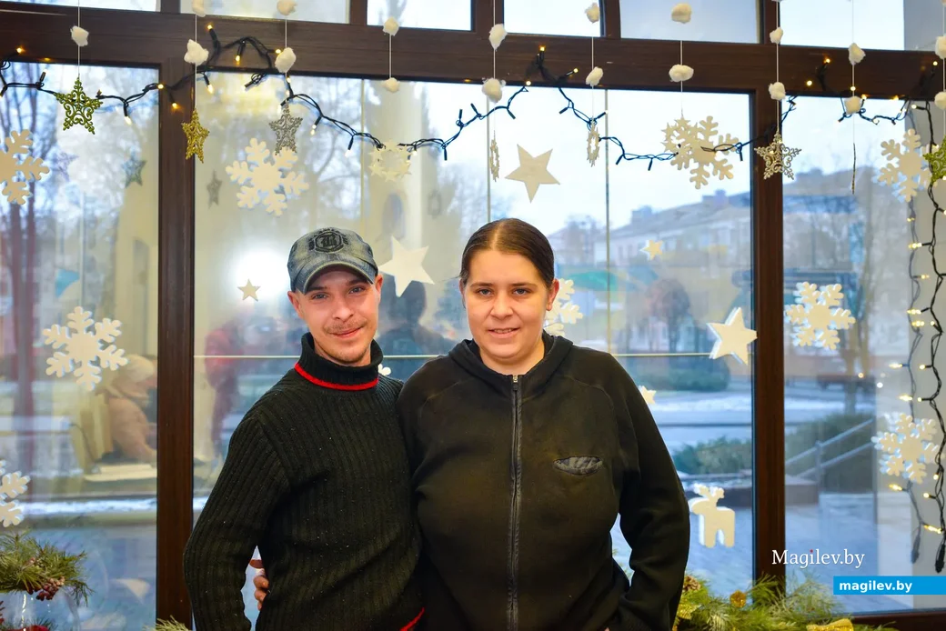 27.12.2019, Бобруйск. Андрей Гудзь и Кристина Лукьянович.