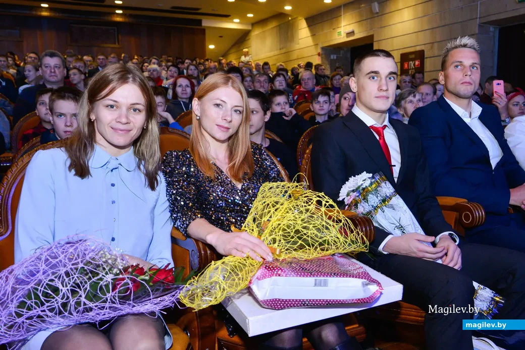 08.01.2020. Церемония чествования десятки лучших спортсменов 2019 года. Ирина Курочкина, Нина