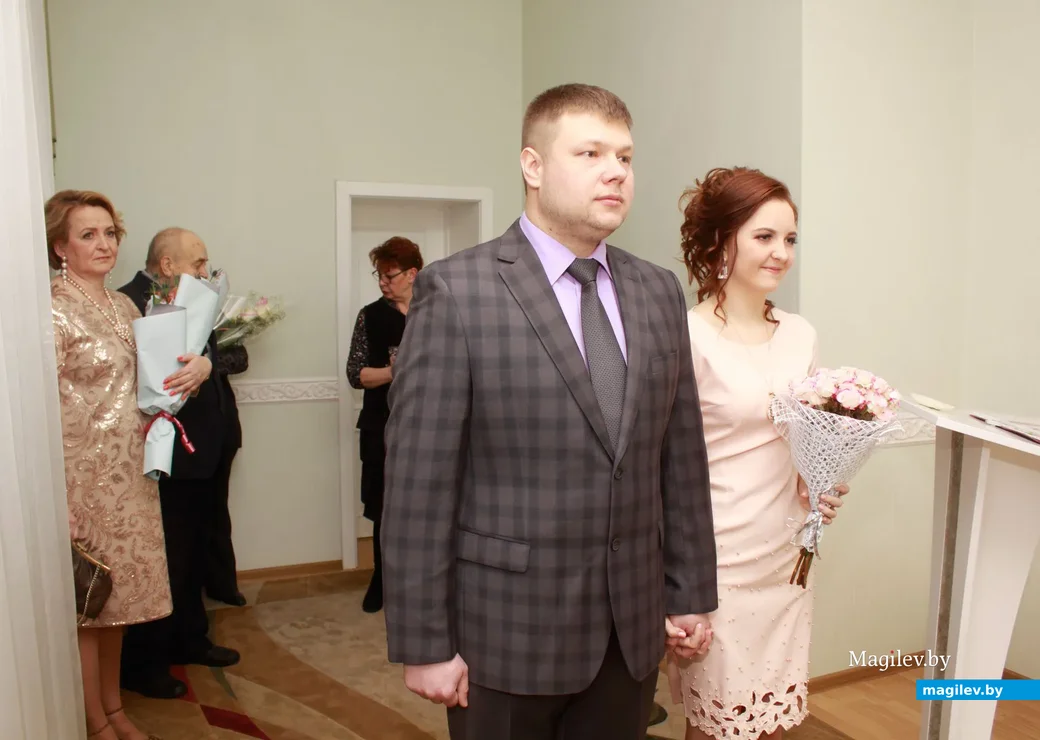 Александра Перегудова и Андрей Бармин зарегистрировали свой брак 10 января.
