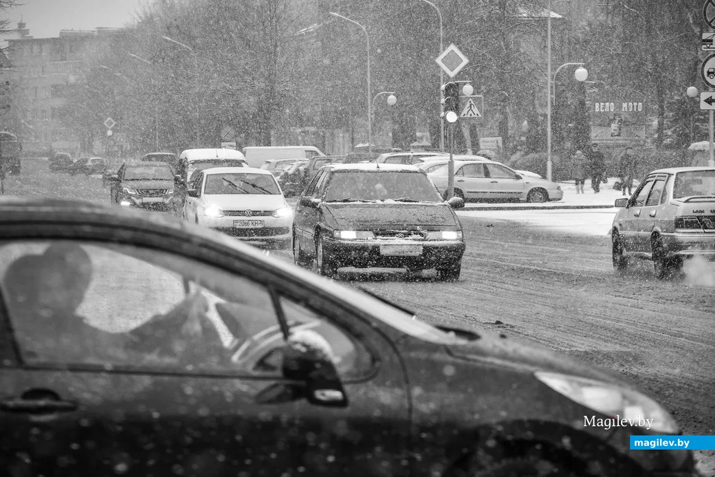 29.01.2020. Январский снегопад после бесснежной зимы