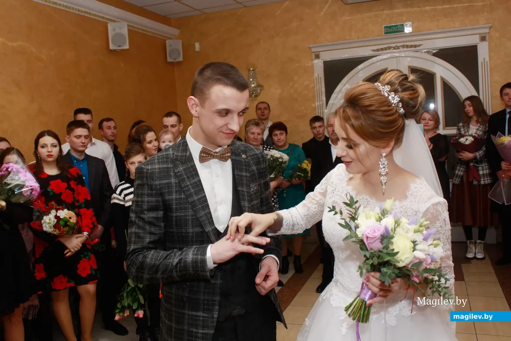 В субботу 1 февраля узаконили свои отношения бобруйчане Павел и Ксения Зыковы.