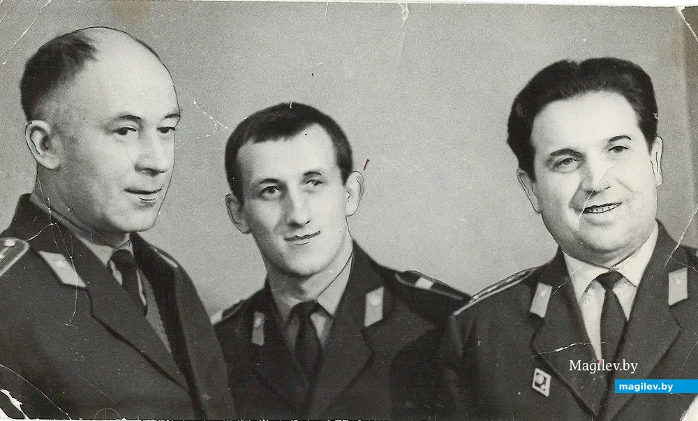 Ветераны РОВД и ОУР: Леонид Гембицкий, Николай Бородин, Анатолий Костян. Фото из архива УВД