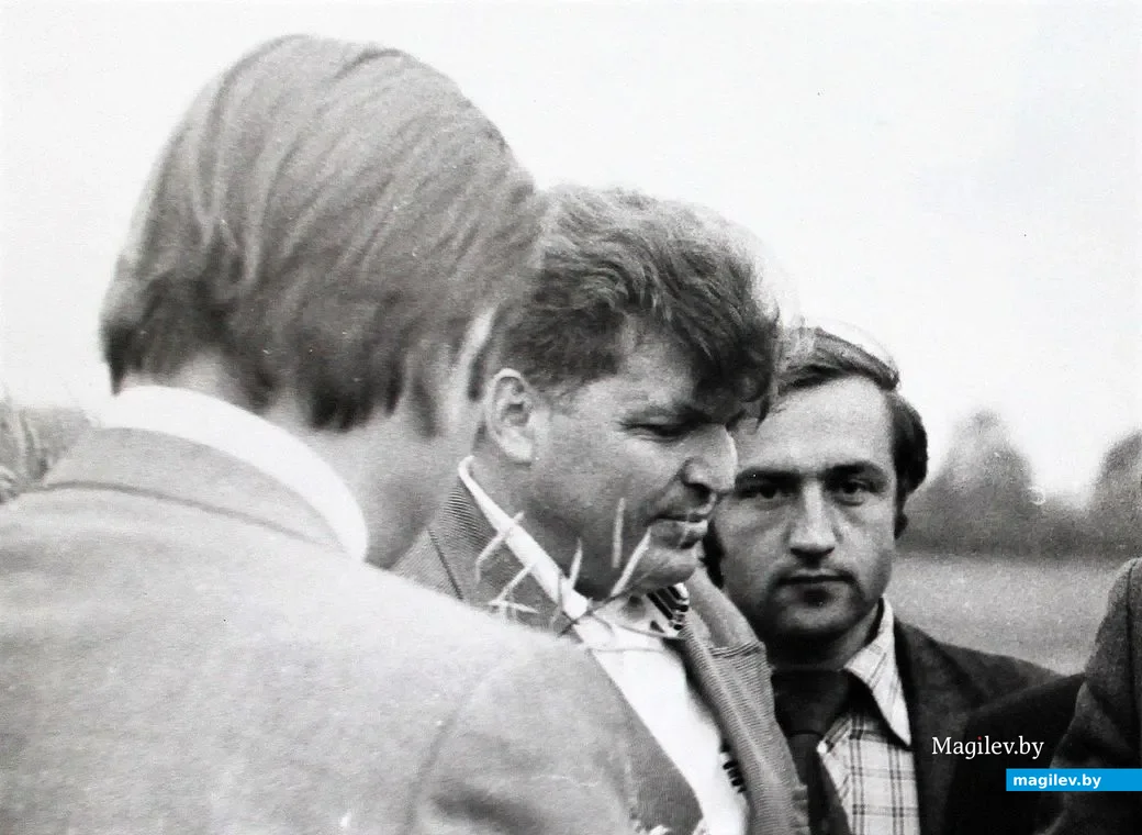 С центре – Михаил Пальчик, справа – Владимир Долженков.