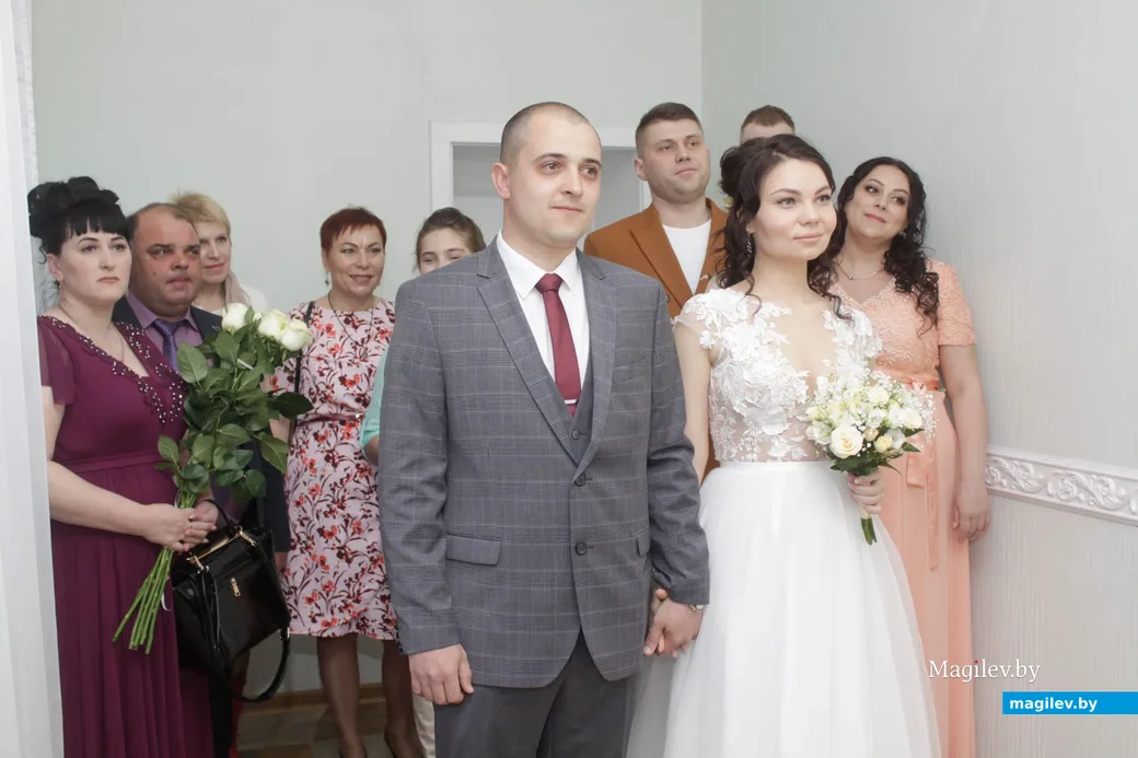 Андрей Гайдук и Марина Шапило зарегистрировали свой брак 24 апреля.