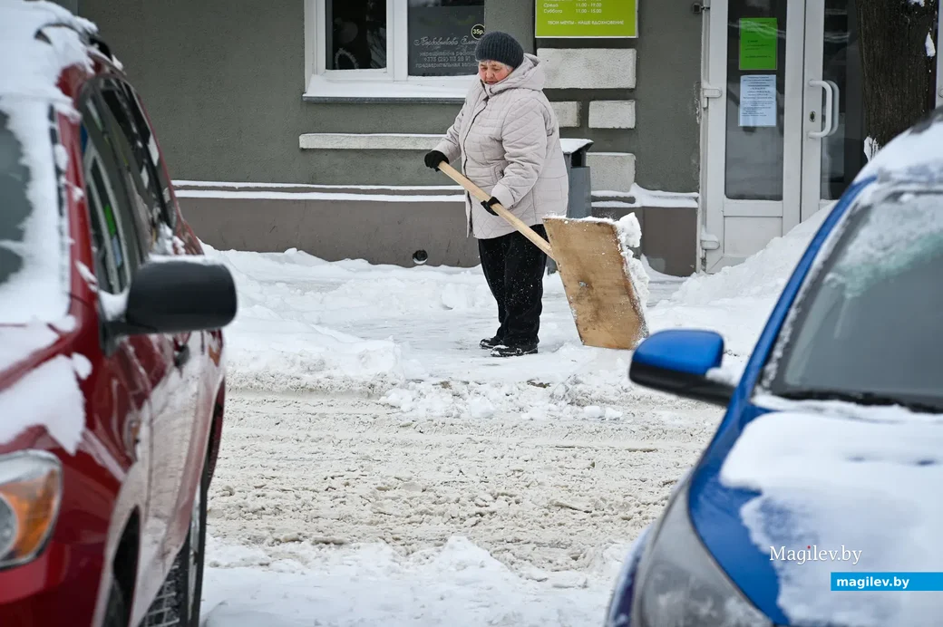 09.02.2021. Бобруйск. Зима оранжевого уровня