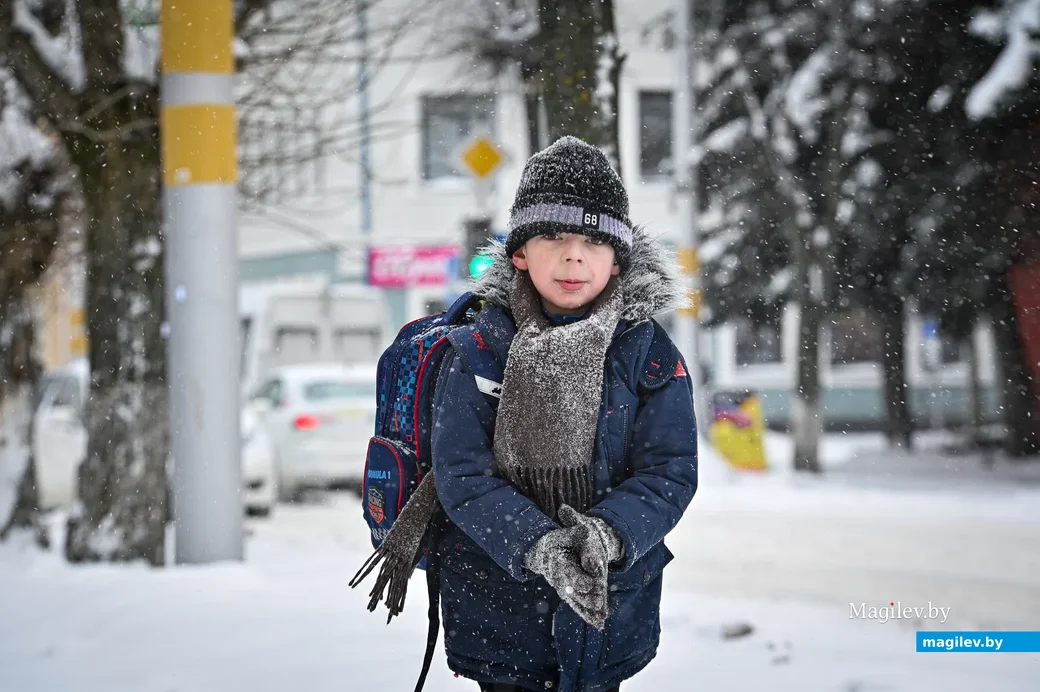 09.02.2021. Бобруйск. Зима оранжевого уровня