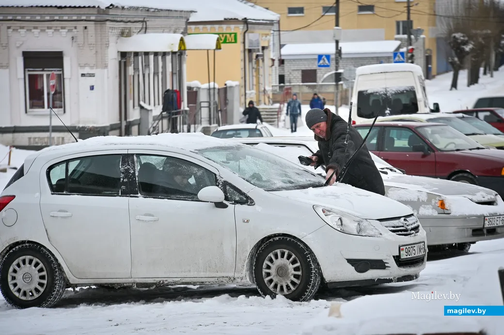 09.02.2021. Бобруйск. Зима оранжевого уровня