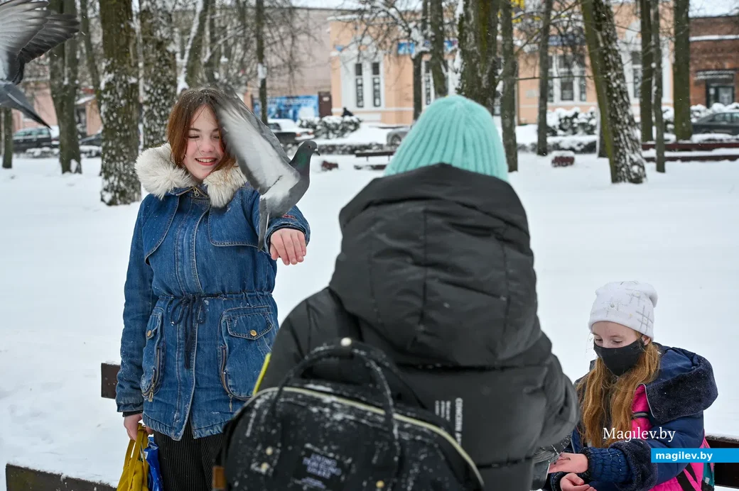 09.02.2021. Бобруйск. Зима оранжевого уровня
