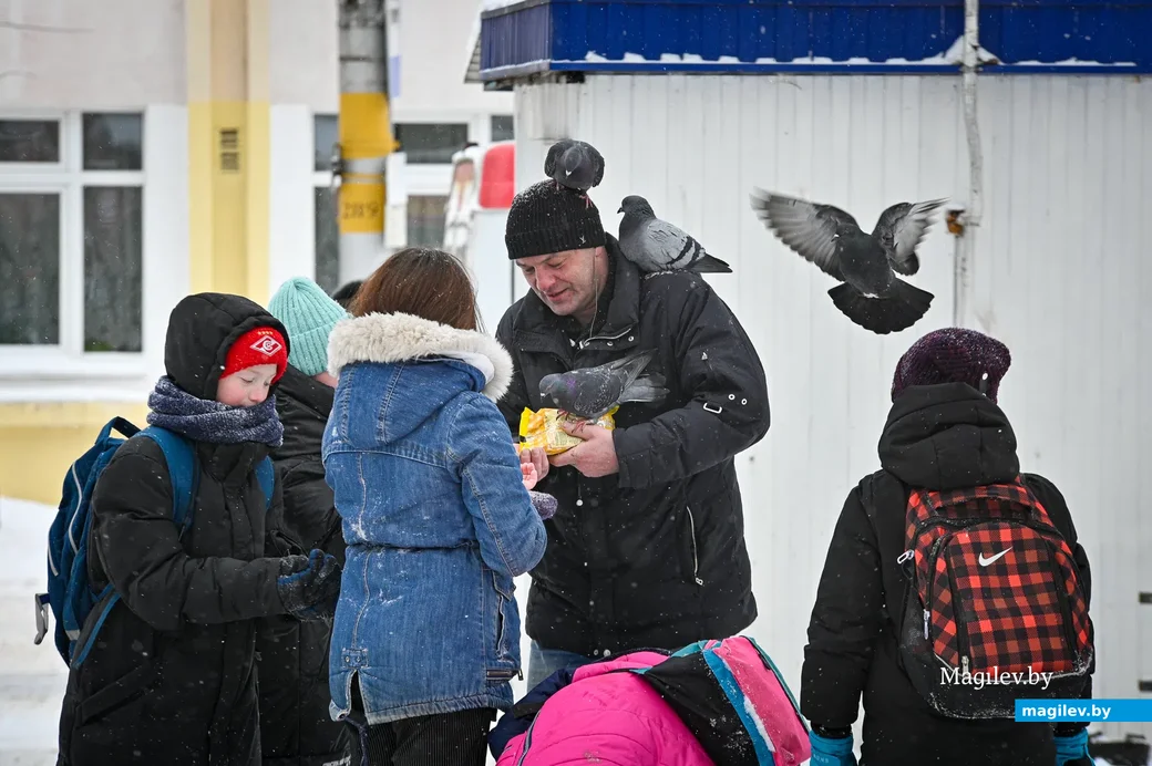 09.02.2021. Бобруйск. Зима оранжевого уровня