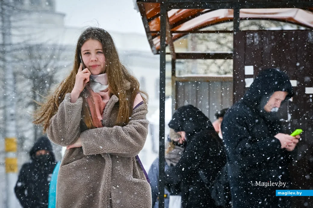 09.02.2021. Бобруйск. Зима оранжевого уровня