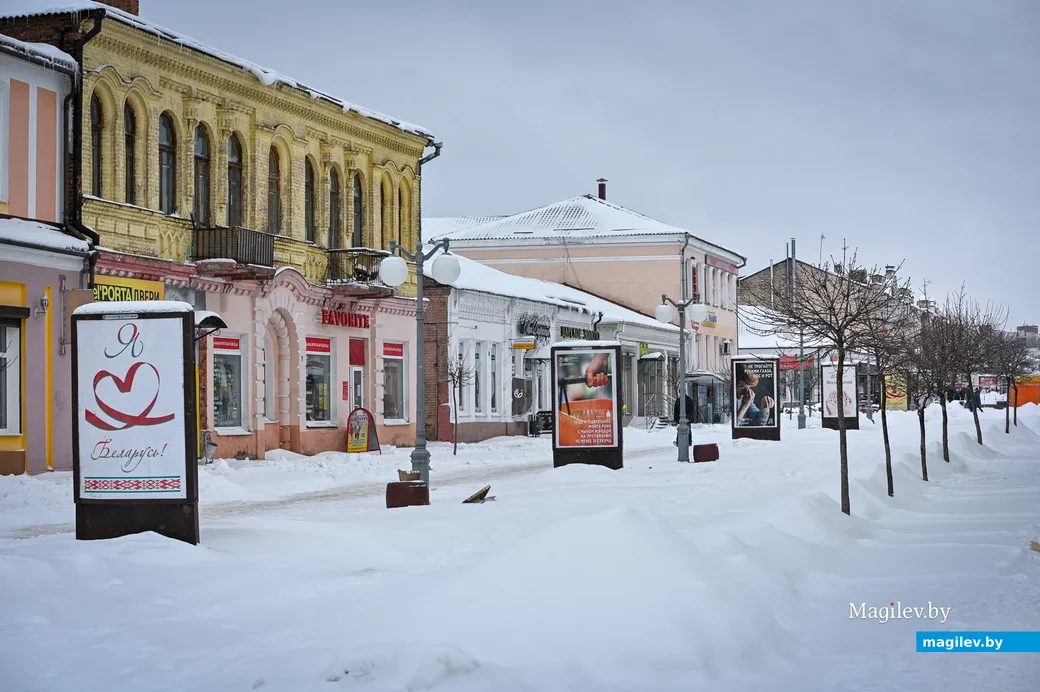 09.02.2021. Бобруйск. Зима оранжевого уровня