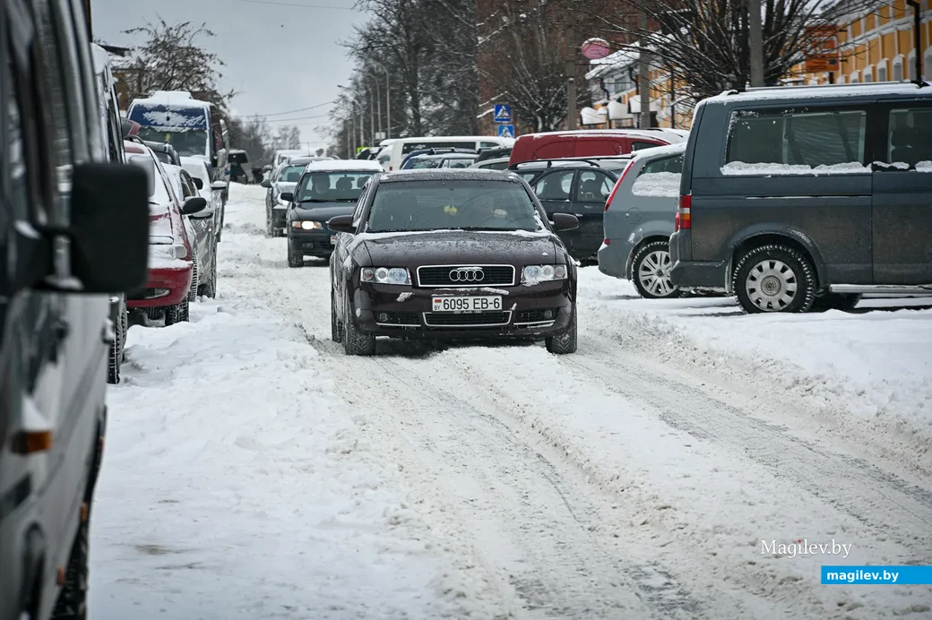 09.02.2021. Бобруйск. Зима оранжевого уровня