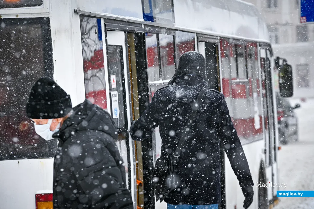 09.02.2021. Бобруйск. Зима оранжевого уровня