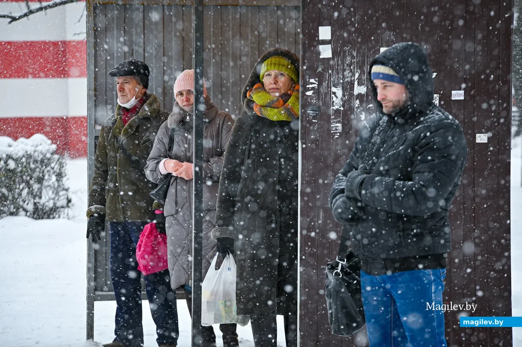 09.02.2021. Бобруйск. Зима оранжевого уровня