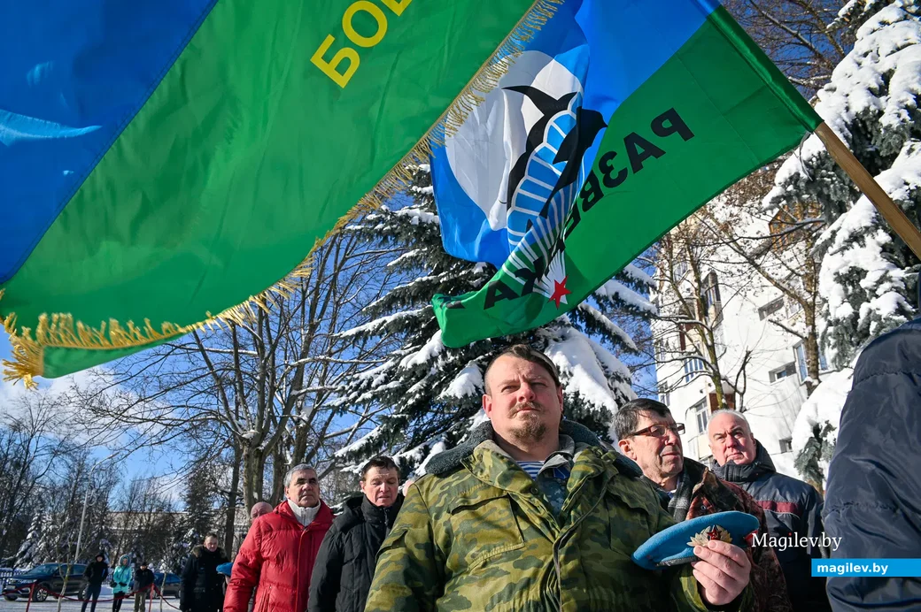 15.02.2021. Бобруйск. Митинг, посвящённый Дню памяти воинов-интернационалистов, и 32-годовщине