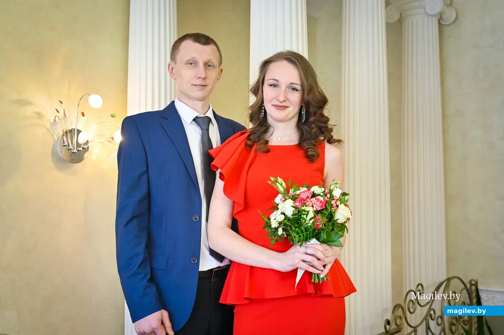 19.02.2021, Бобруйск. Свадебная пара Анастасия и Максим