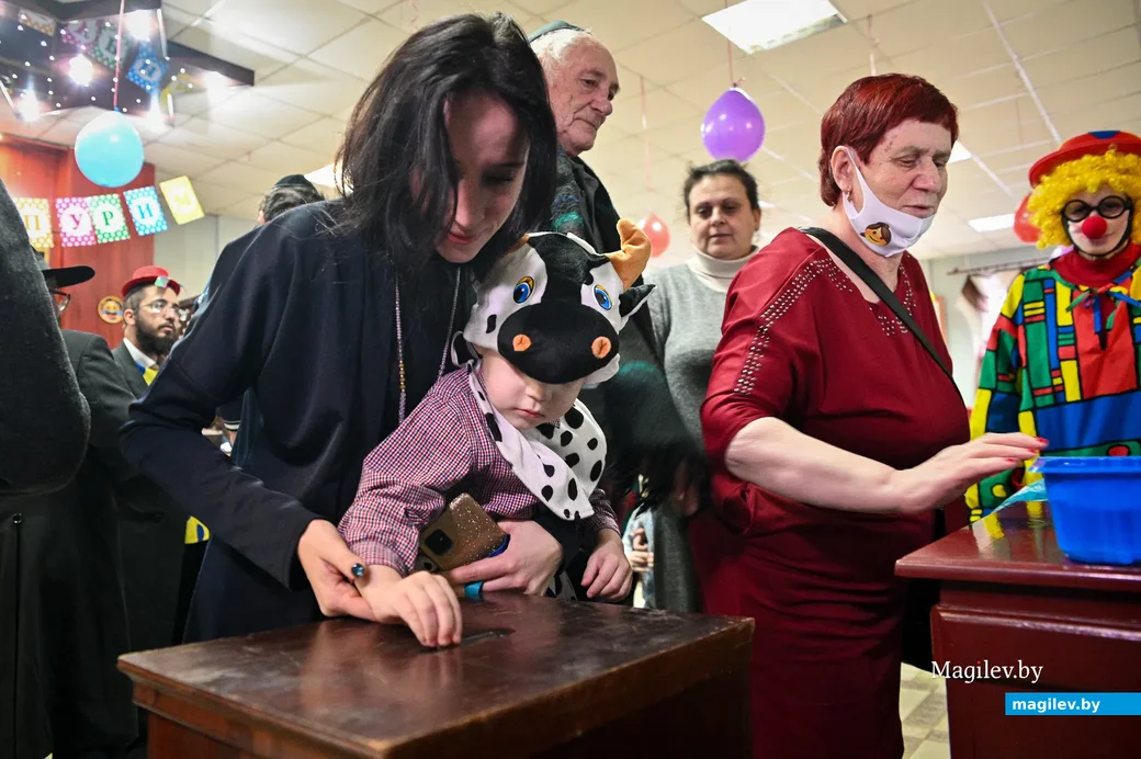 26.02.2021. Бобруйск. Пурим 5781 в Бобруйской синагоге