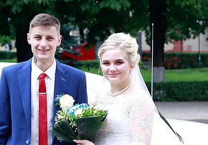 «...Мы будем очень счастливы и одними из самых богатых пар Бобруйска». Свадебная пара недели