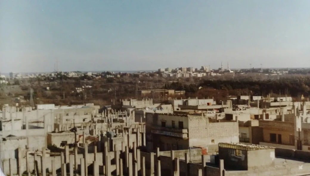 1989 г. Панорама сирийского города Хомс.