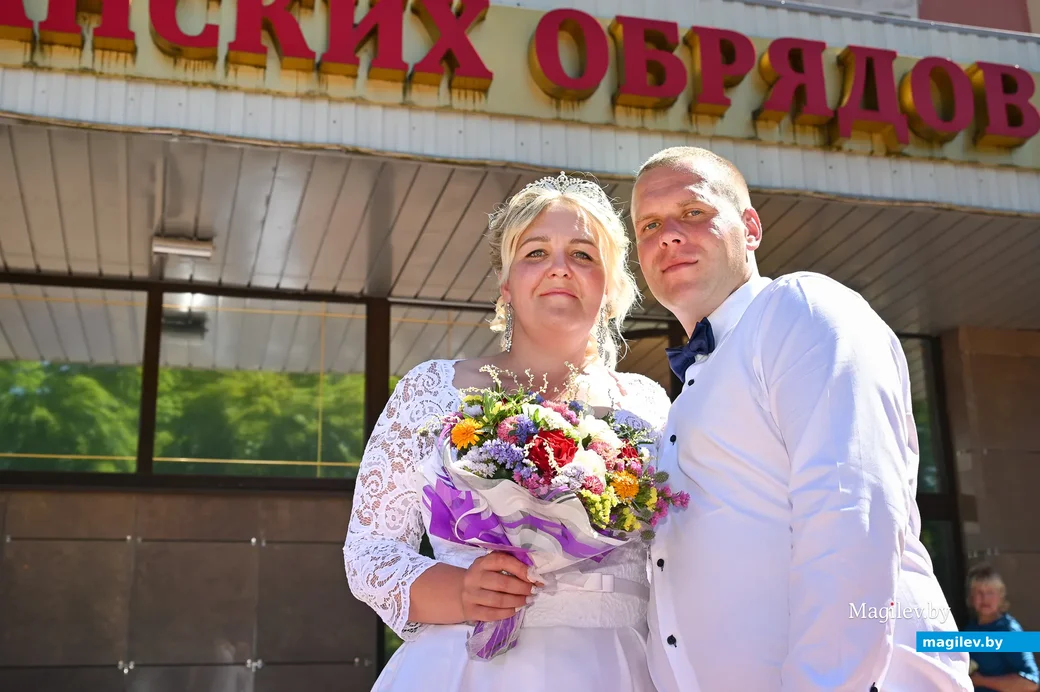 07.08.2020, Бобруйск.Свадьба Олеси Игнатик и Игоря Петрусева.