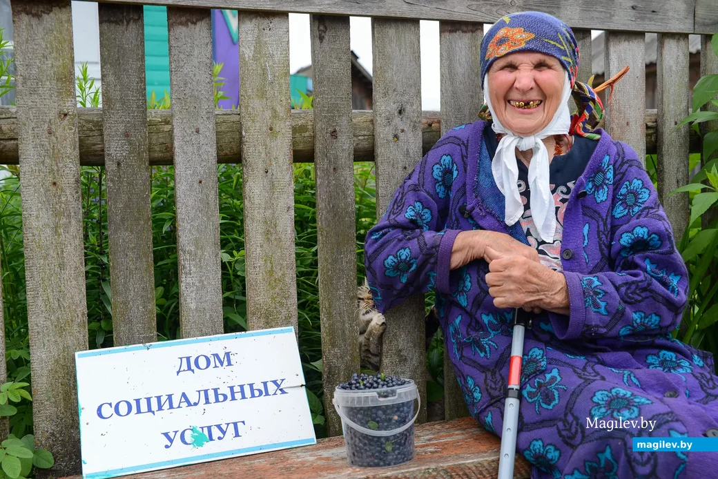 Жительница деревни Степановка Александра Мороз.