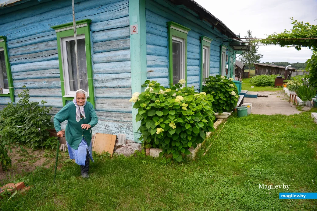 Жительница деревни Степановка Евдокия Моисеевна Сысой.
