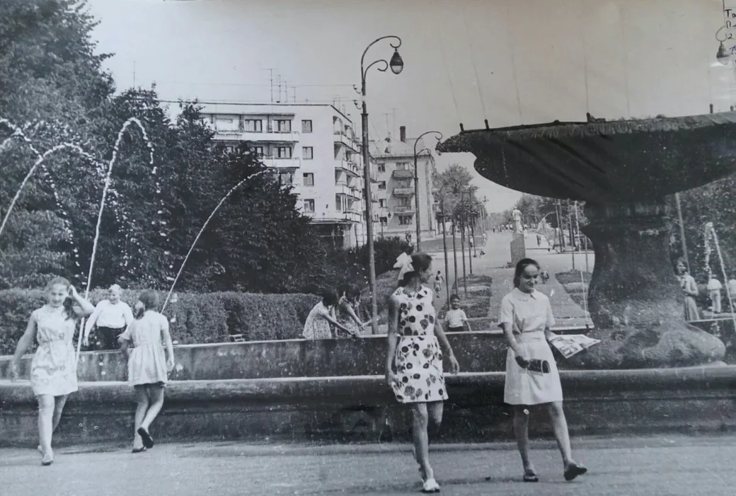 Городской парк культуры и отдыха г. Бобруйска, 1971 год. Фотография из фонда Бобруйского