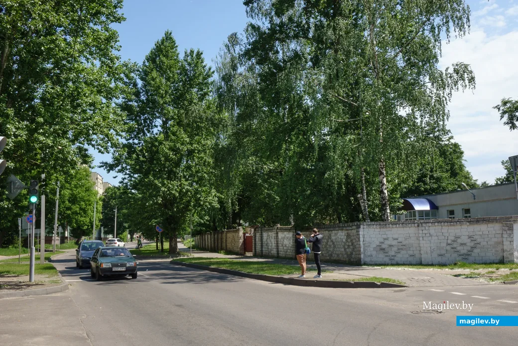 Вид на место аварии у перекрестка улицы Гоголя с Пионерской.