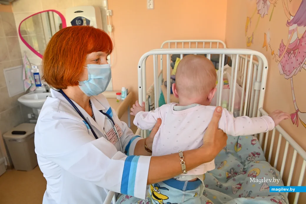 Заведующая педиатрическим отделением для детей до года Бобруйской городской детской