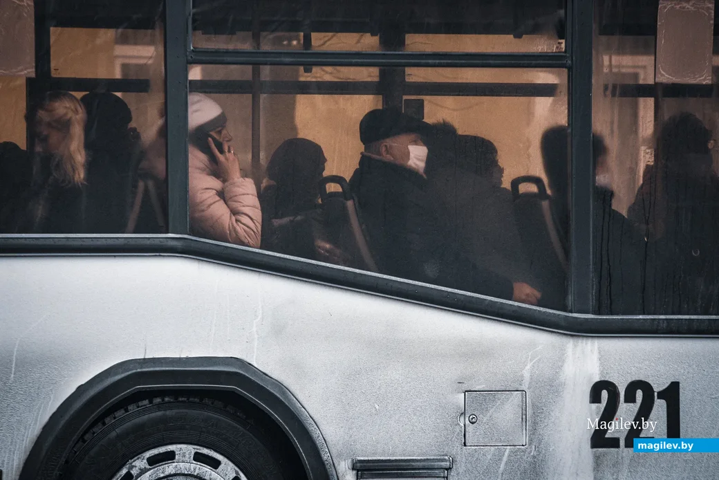 18.11.2020. Бобруйск. Ноябрьский снег в Бобруйске