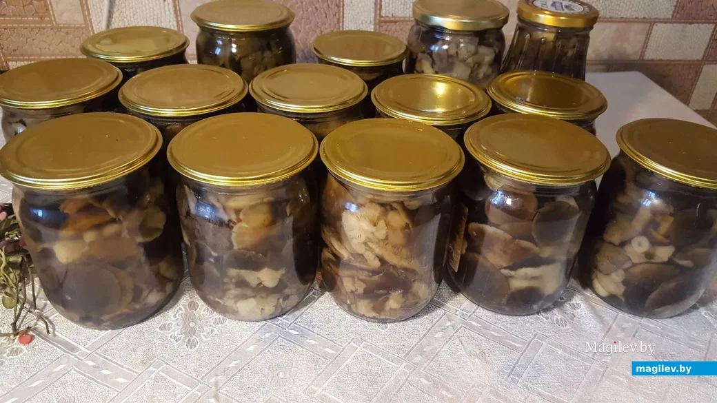 Зеленки маринованные.
