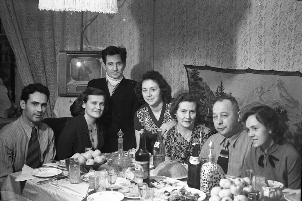 Советский Новый год. 1950-е.