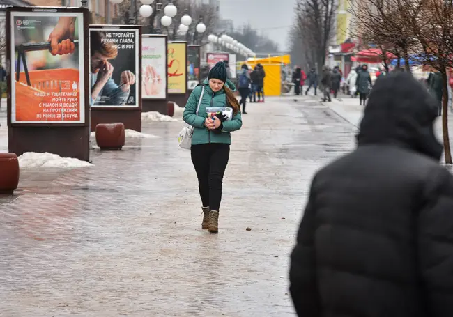 В последний день марта могилевчанам стоит опасаться гололедицы