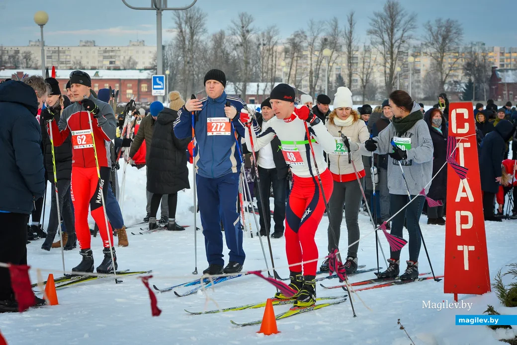 23.01.2021. Бобруйск. Городской спортивный праздник «Бобруйская лыжня–2021»