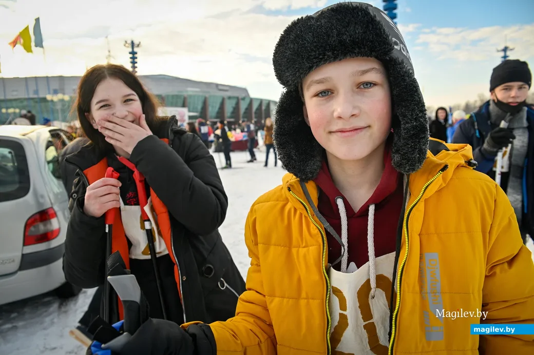 23.01.2021. Бобруйск. Городской спортивный праздник «Бобруйская лыжня–2021»