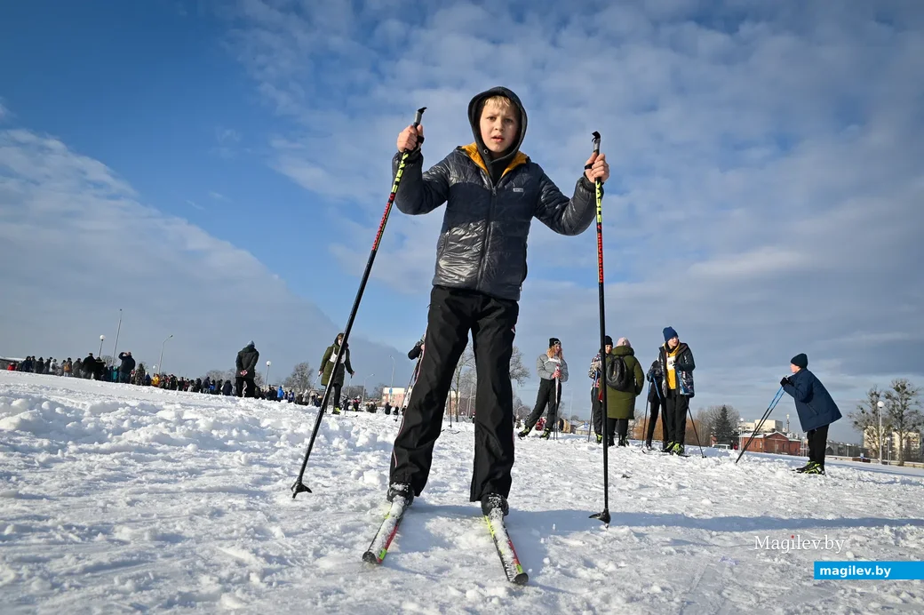 23.01.2021. Бобруйск. Городской спортивный праздник «Бобруйская лыжня–2021»